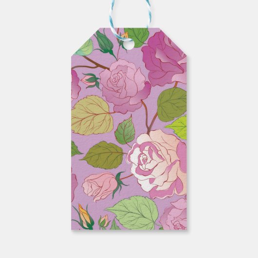 バラ18 ギフトタグ (裏面)