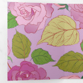 バラ18 三つ折りクリスマスカード (内部最初)