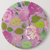 バラ18 缶バッジ (正面)