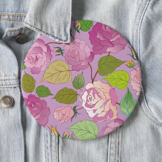 バラ18 缶バッジ (インサイチュ)