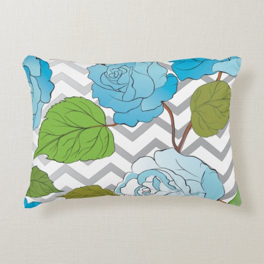 バラ1 アクセントクッション (正面)