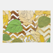 バラ1 キッチンタオル (横)