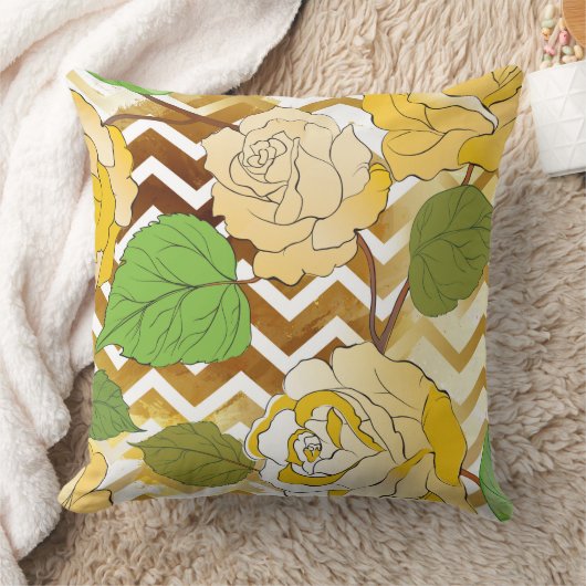 バラ1 クッション (ブランケット)