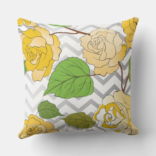 バラ1 クッション (裏面)