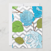 バラ1 サンキューカード (裏面)