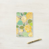 バラ1 ポストイット (デスク上)