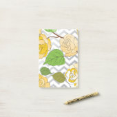 バラ1 ポストイット (デスク上)