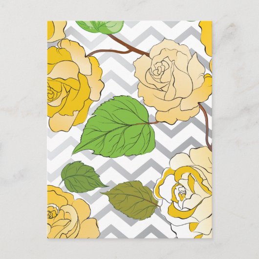 バラ1 ポストカード (正面)