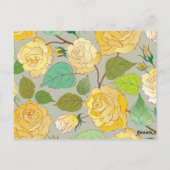 バラ1 ポストカード (裏面)