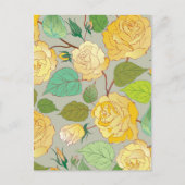 バラ1 ポストカード (正面)