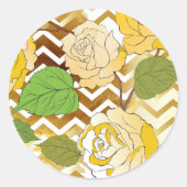 バラ1 ラウンドシール (正面)