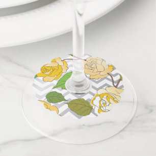 バラ1 ワイングラスタグ