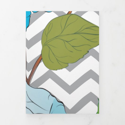 バラ1 三つ折りクリスマスカード (カバー)