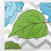 バラ1 三つ折りクリスマスカード (内部最初)