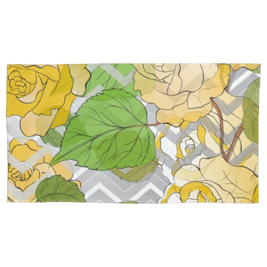 バラ1 枕カバー (正面)