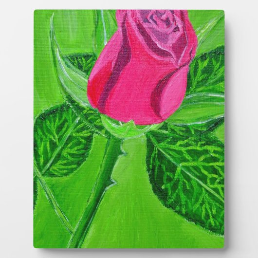 バラ1a フォトプラーク (正面)