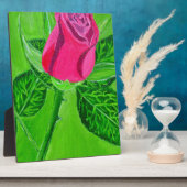 バラ1a フォトプラーク (側面)