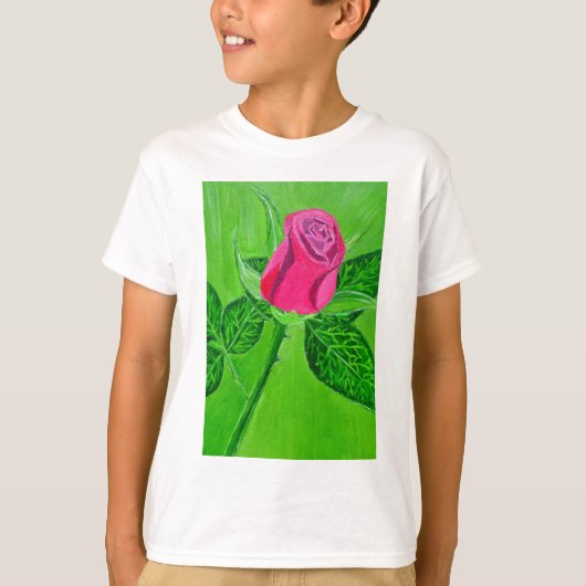 バラ1a tシャツ (正面)