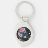 バラ2で非表示 キーホルダー (正面)