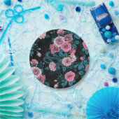 バラ2で非表示 ペーパープレート (パーティー)