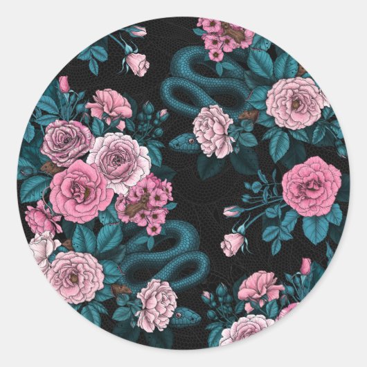 バラ2で非表示 ラウンドシール (正面)