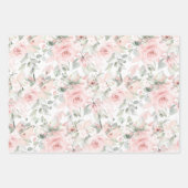 バラ2のラッ結婚ピング紙シート ラッピングペーパーシート (正面)