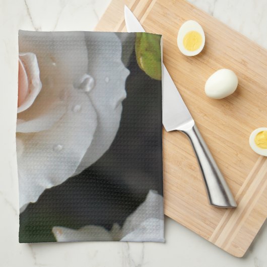 バラ20151101 キッチンタオル (四つ折り)