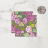 バラ20 ノートカード (正面/裏面インサイチュ)