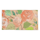 バラ21 枕カバー (裏面)