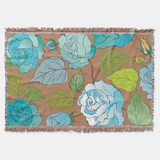 バラ25 スローブランケット (正面)