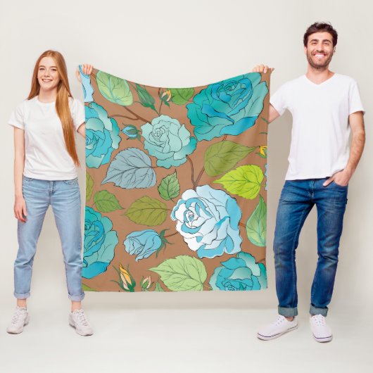 バラ25 フリースブランケット (インサイチュ)