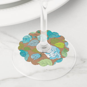 バラ25 ワイングラスタグ