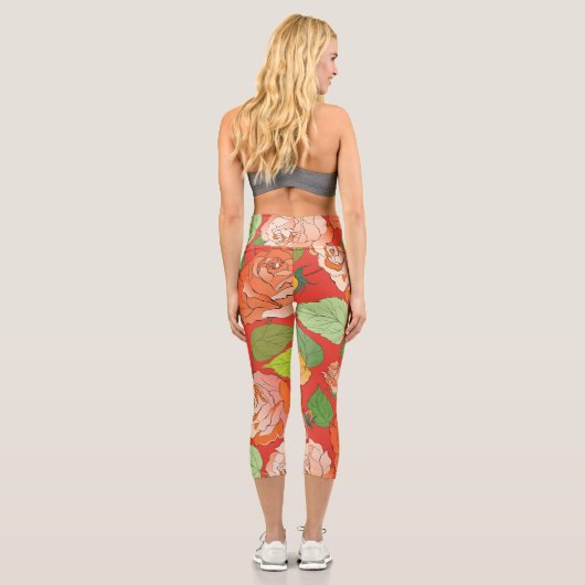 バラ26 カプリレギンス (裏面)