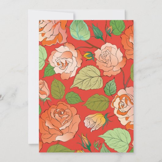 バラ26 カード (裏面)