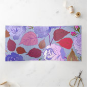 バラ29 三つ折りクリスマスカード (内部)