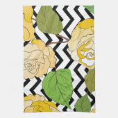 バラ2 キッチンタオル (縦)