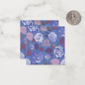 バラ2 ノートカード (正面/裏面インサイチュ)