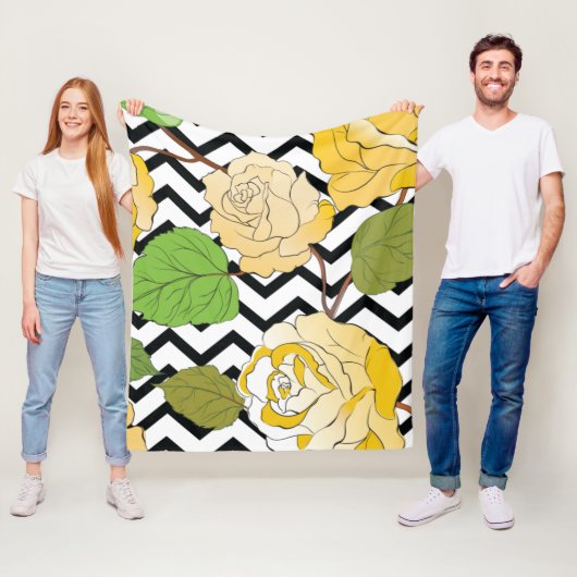 バラ2 フリースブランケット (インサイチュ)