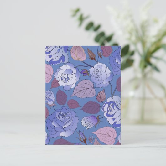 バラ2 ポストカード (スタンド正面)