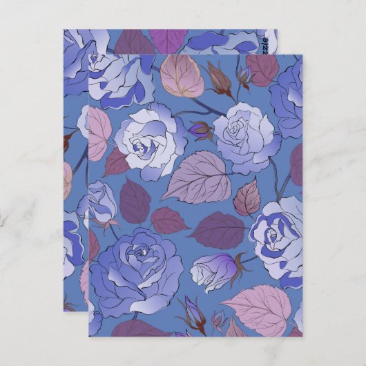 バラ2 ポストカード (正面/裏面)