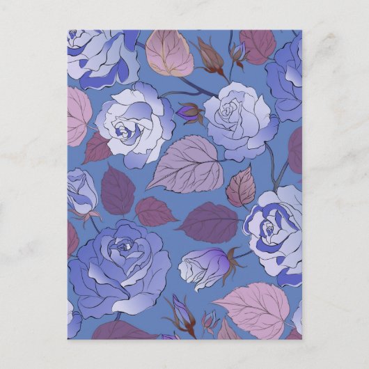 バラ2 ポストカード (正面)