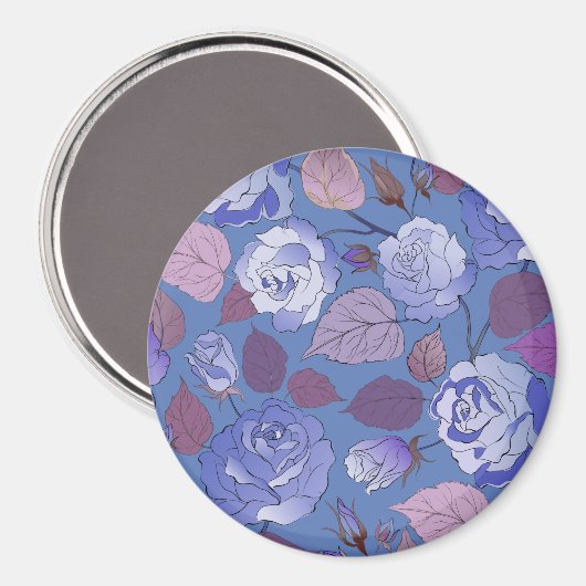 バラ2 マグネット (正面/裏面)