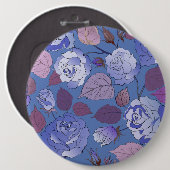 バラ2 缶バッジ (正面&裏面)