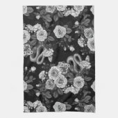 バラ3で非表示 キッチンタオル (縦)