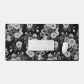 バラ3で非表示 デスクマット (キーボード&マウス)