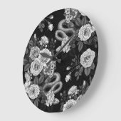 バラ3で非表示 ラージ壁時計 (傾斜)