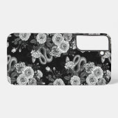 バラ3で非表示 SAMSUNG GALAXYケース (裏面横)