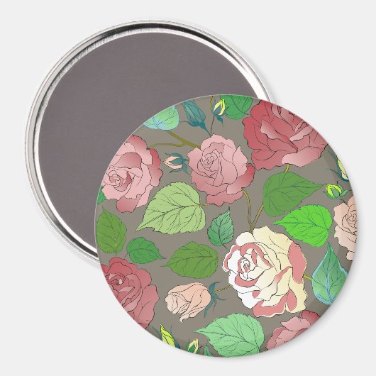 バラ30 マグネット (正面/裏面)