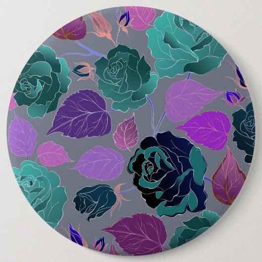 バラ31 缶バッジ (正面)