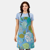 バラ3 エプロン (着用した状態)